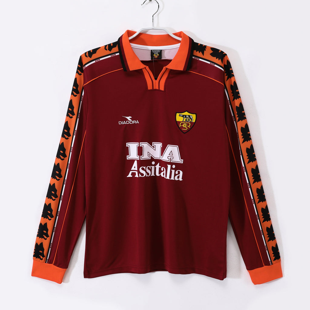 AS Roma 1997-1998 Home Kit